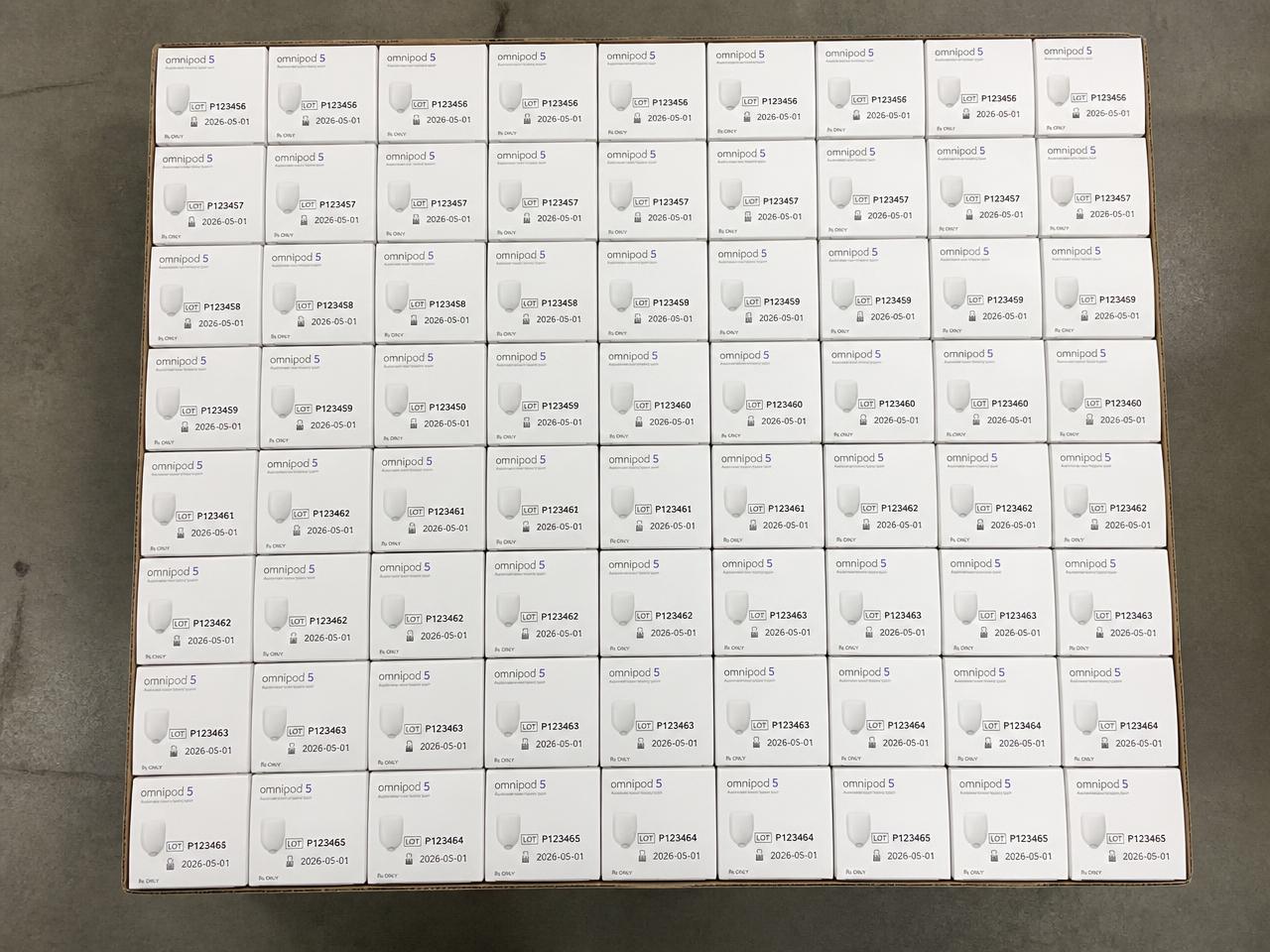 Warehouse photograph — Photo 1 — Omnipod
